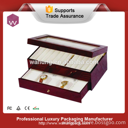 large luxury pen box with drawer